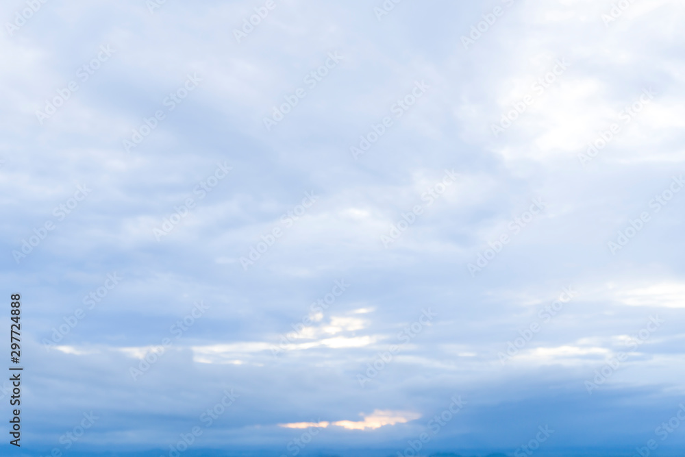 Blue sky with white clouds. Blue sky with white clouds.