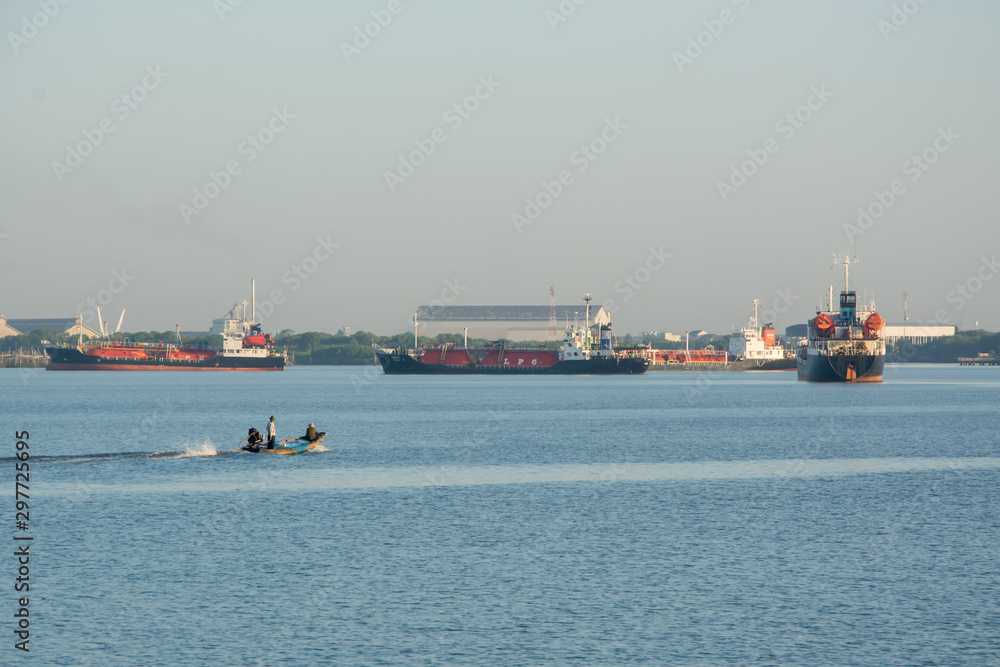 Fototapeta premium Cargo ship
