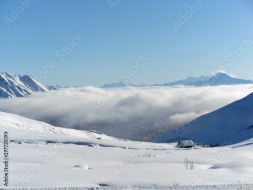 Snowy Mountains Alaska