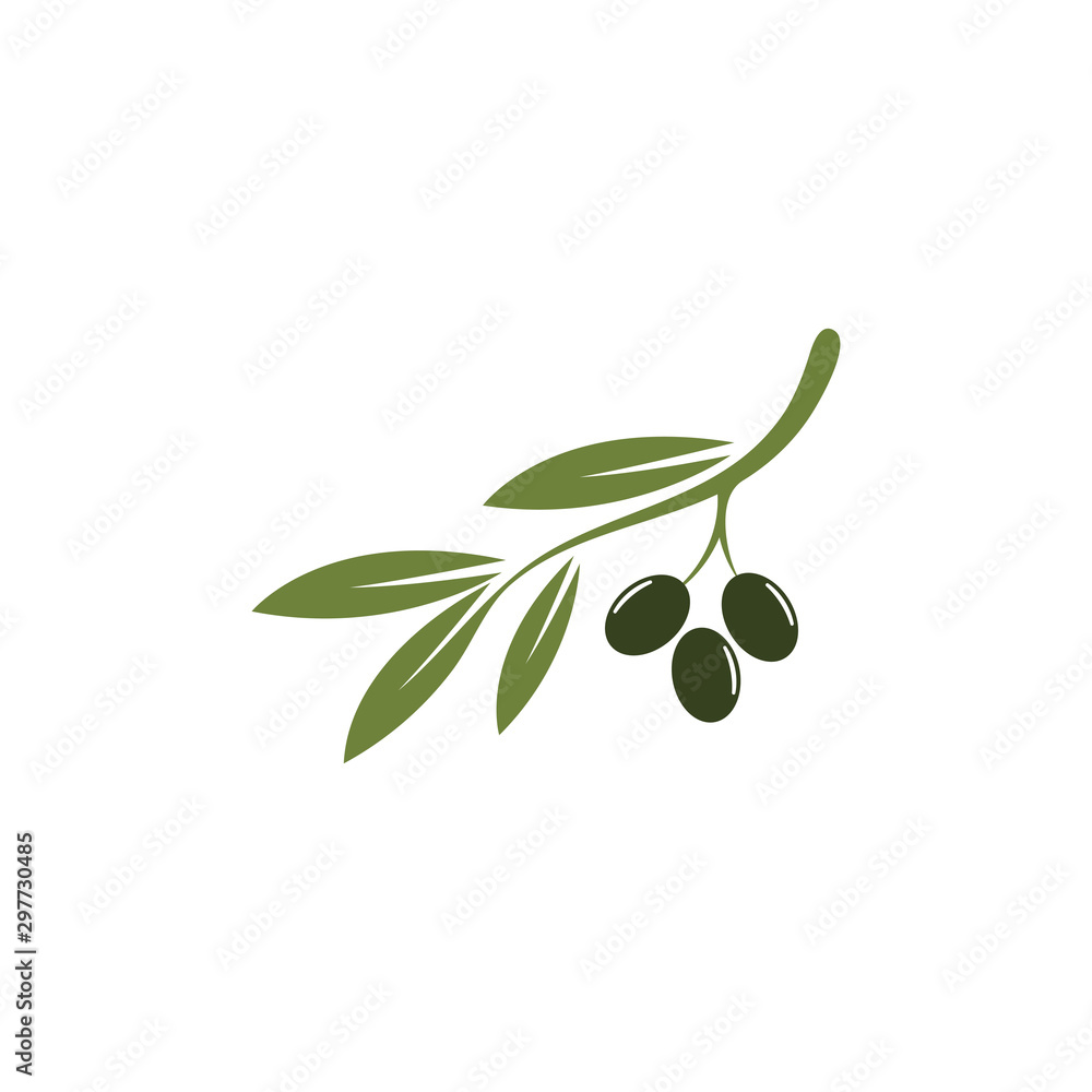 Olive logo template vector icon illustration Olive logo template vector icon illustration