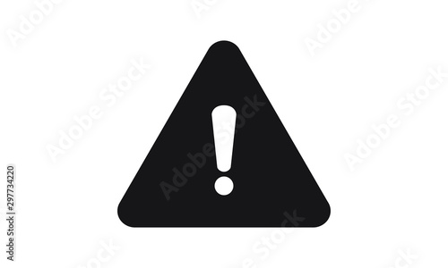 exclamation mark icon vector