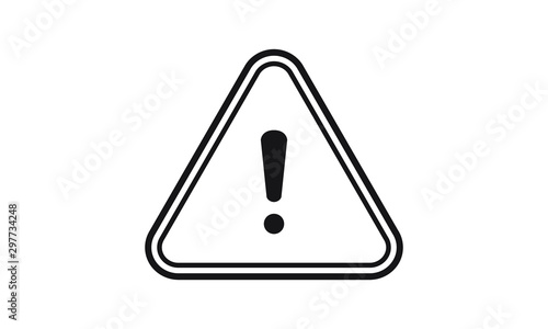 exclamation mark line icon 