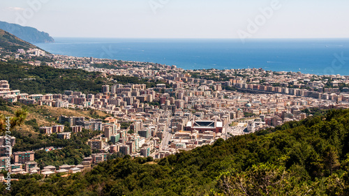 view of Genova italy © Zoran Jesic