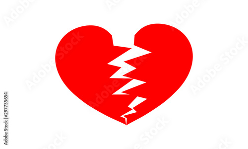 heart symbol vector illustration