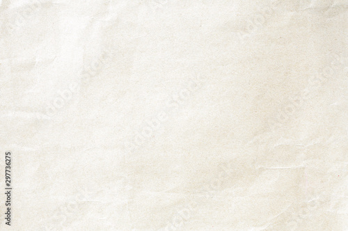 Soft brown crumpled winkle detail background paper texture photo