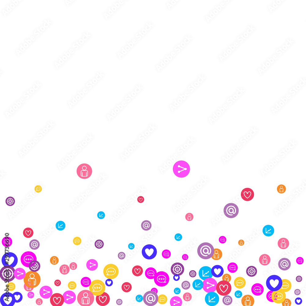 Social media marketing, Communication concept. Social media marketing, Communication concept.