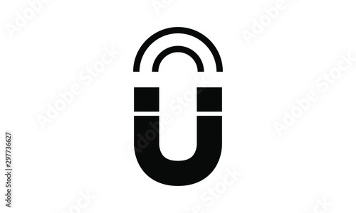magnet icon vector