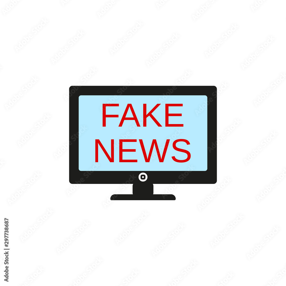 Fake news icon. Fake news symbol design. Stock - Vector illustration can be used for web. Fake news icon. Fake news symbol design. Stock - Vector illustration can be used for web.