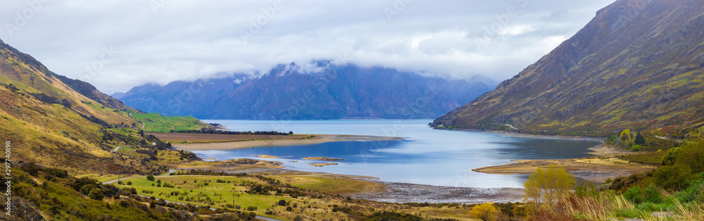 Lake Hawea, The Neck, New Zealand