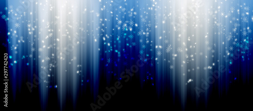 Fototapeta Naklejka Na Ścianę i Meble -  Abstract snowfall background