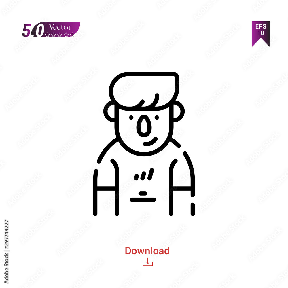 Outline Black boy icon. boy icon vector isolated on white background. city-park icons . Graphic design, mobile application, logo, user interface. EPS 10 format vector Outline Black boy icon. boy icon vector isolated on white background. city-park icons . Graphic design, mobile application, logo, user interface. EPS 10 format vector