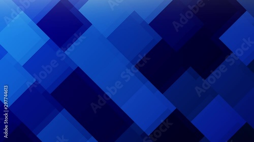4K Animating Blue Squares Background - abstract, geometric surface - seamless 10 second UHD animating loop - ideal for graphics, presentations and titles.