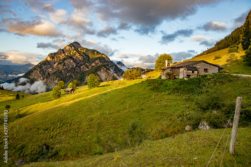 Landscape of the Postalm in Austria