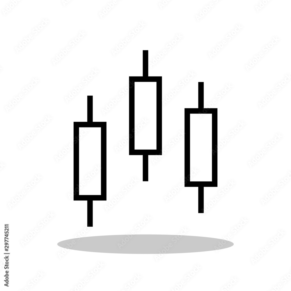 Graph bar icon in flat style. Analytics symbol for your web site design, logo, app, UI Vector EPS 10. Graph bar icon in flat style. Analytics symbol for your web site design, logo, app, UI Vector EPS 10.