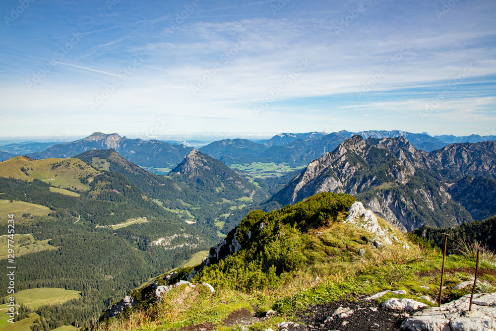 Landscape of the Postalm in Austria