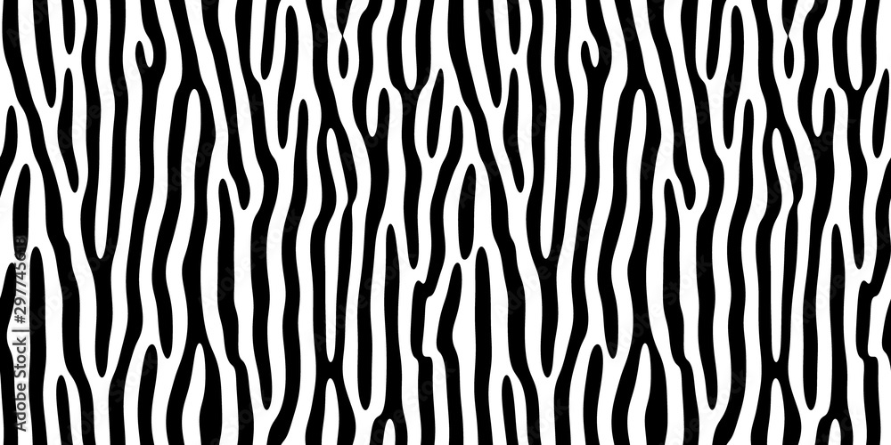 Zebra black and white stripes abstract background. Seamless pattern. Zebra black and white stripes abstract background. Seamless pattern.