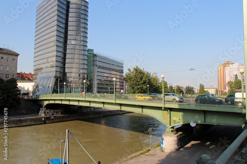 danube river - vienna - austria