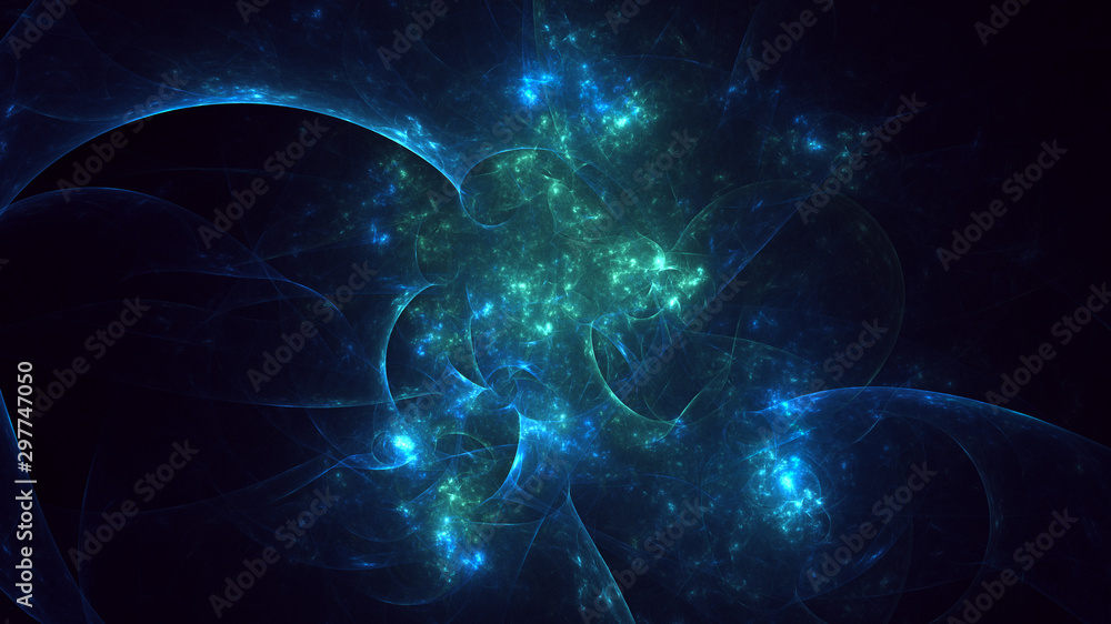Fractal 3D rendering abstract light surreal background Fractal 3D rendering abstract light surreal background