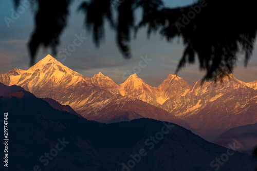 Panchachuli peaks Munsiyari Pithoragarh photo