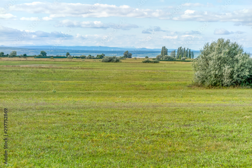 Landscape around Illmitz in Austria