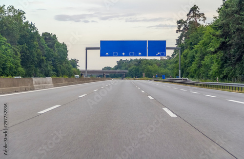 dekoracje autostrad w Niemczech