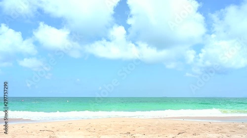 Wallpaper Mural the beach tropical andaman, Krabi, Thailand Beautiful Summer holiday. Natural,4K footage Torontodigital.ca