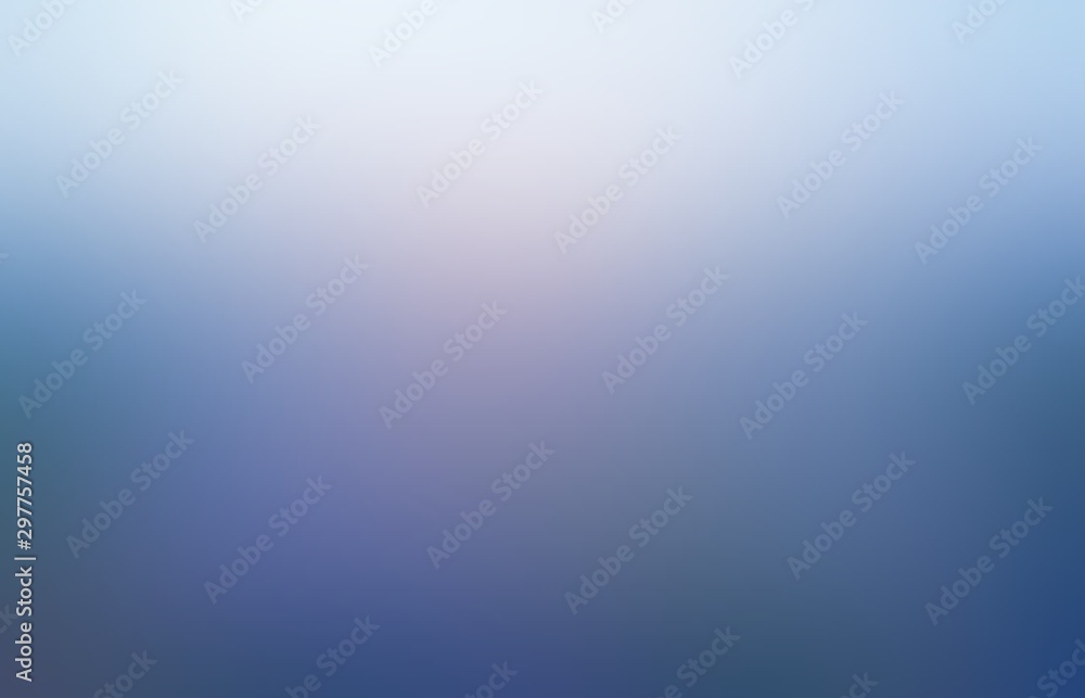 Twilight wonderful blue lilac mist abstract background. Transparent simple pattern. Romantic outdoor illustration. Elegant natural colors.