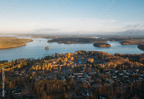 hiidenvesi lake in Finland, Nummela
