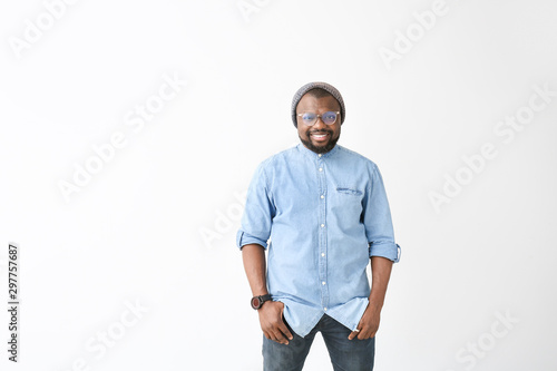 Portrait of happy African-A...