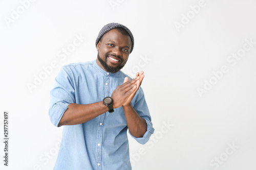 Portrait of happy African-A...