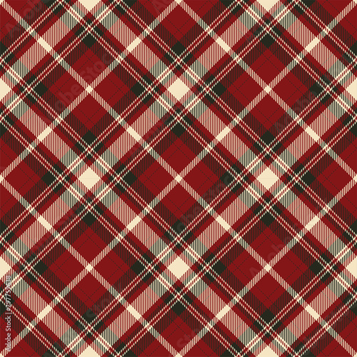Tartan scotland seamless plaid pattern vector. Retro background fabric. Vintage check color square geometric texture.