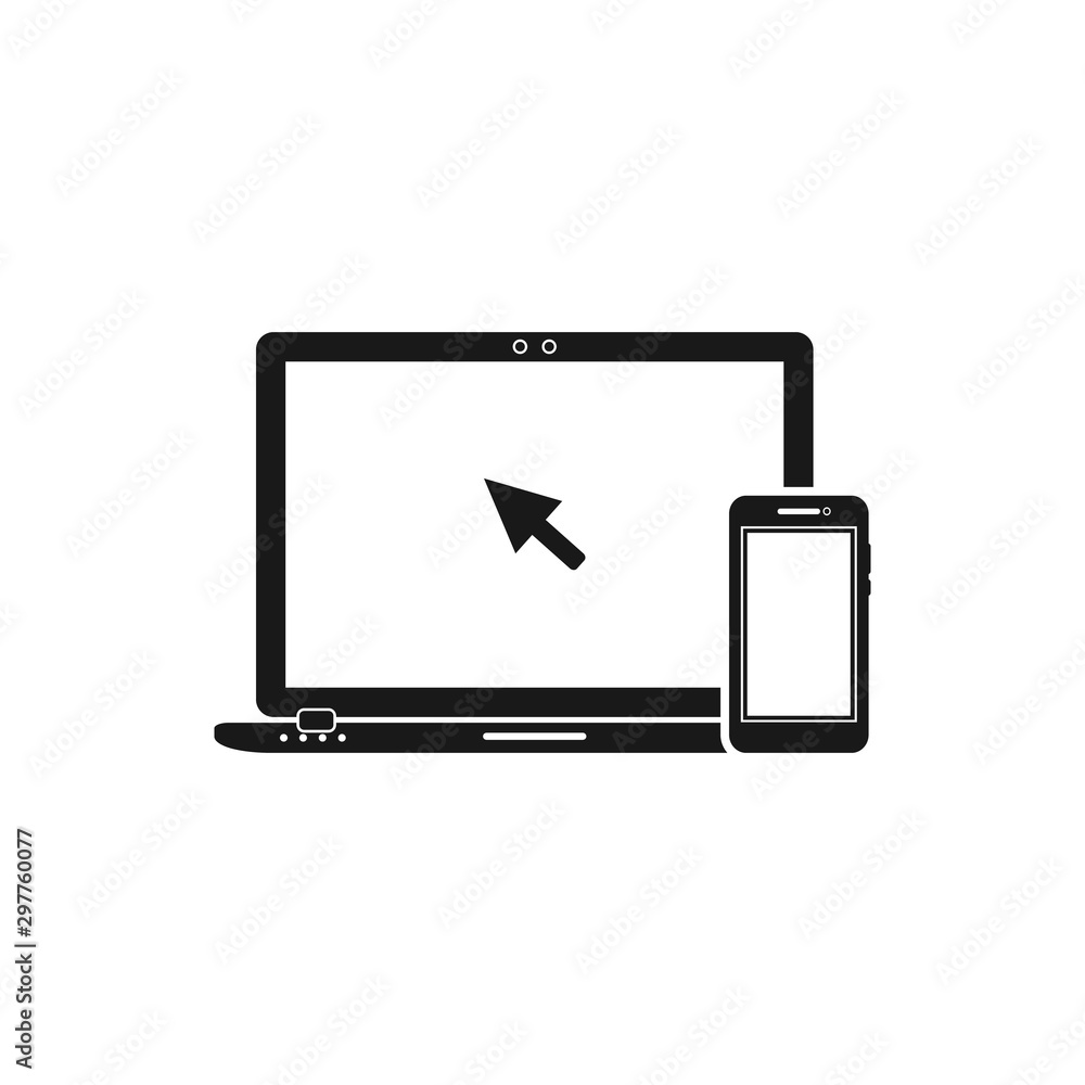 Digital, Electronic Device Icon. Flat style vector EPS. Digital, Electronic Device Icon. Flat style vector EPS.