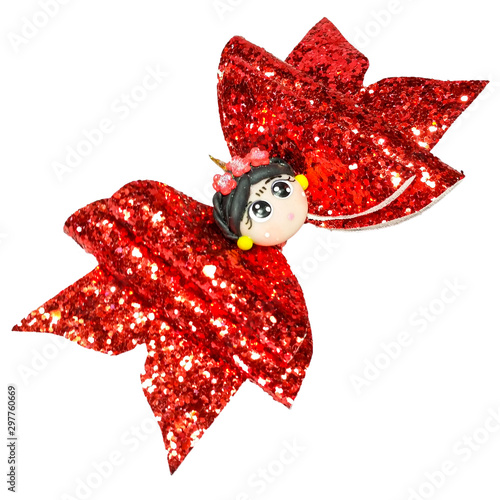  miscellaneous accessories for girls, bags and bows for unicorn hair