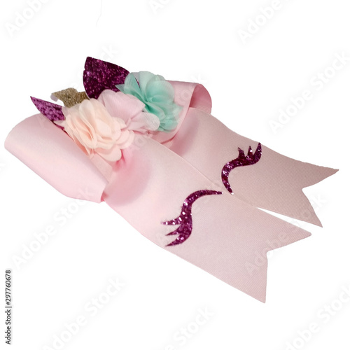  miscellaneous accessories for girls, bags and bows for unicorn hair