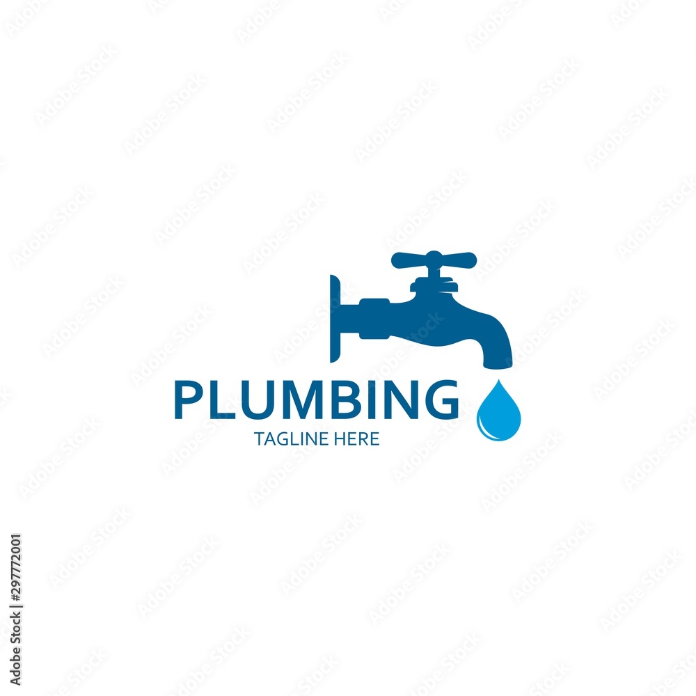 Plumbing logo vector icon illustration design Plumbing logo vector icon illustration design