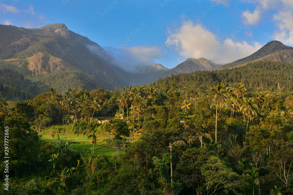 Sri Lanka highlands landscape mountains