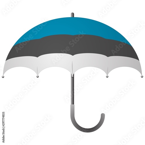 Estonia flag umbrella