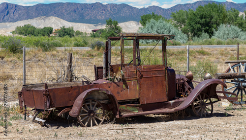 old rusted jalopy