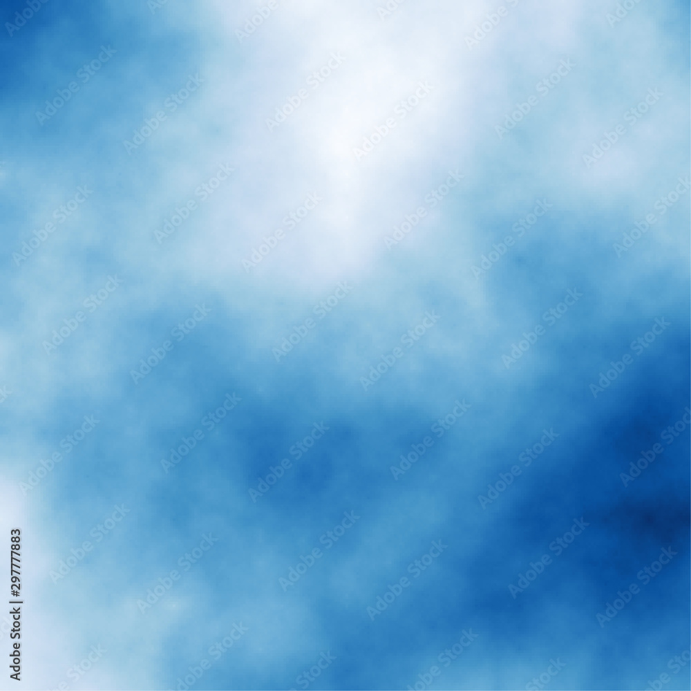 Abstract Cloud diamond-square algorithm Generative Art background illustration