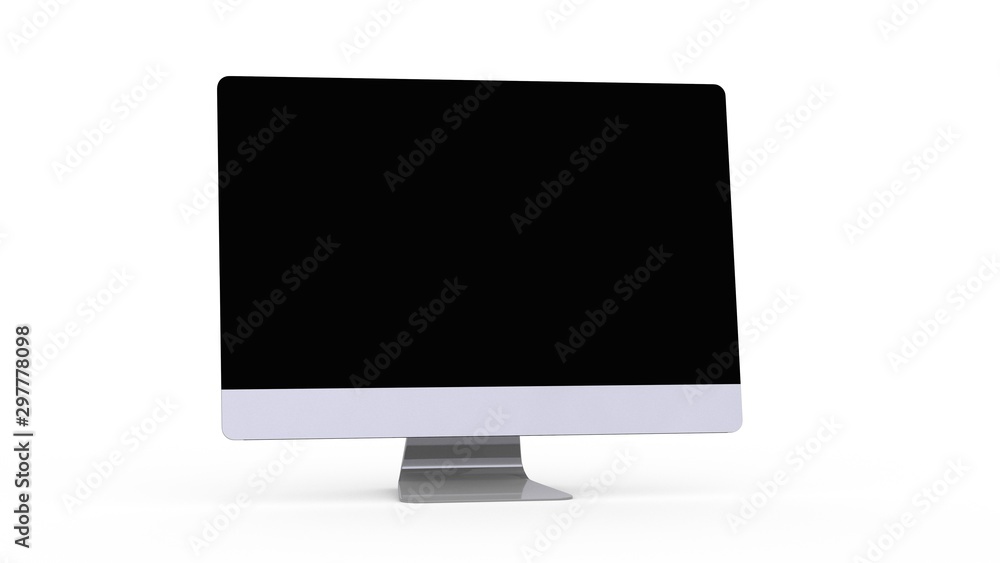 flat monitor white screen computer, pc display digital wide screen and slim 3d flat monitor white screen computer, pc display digital wide screen and slim 3d