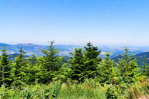 Beskydy from Lysa Hora tower