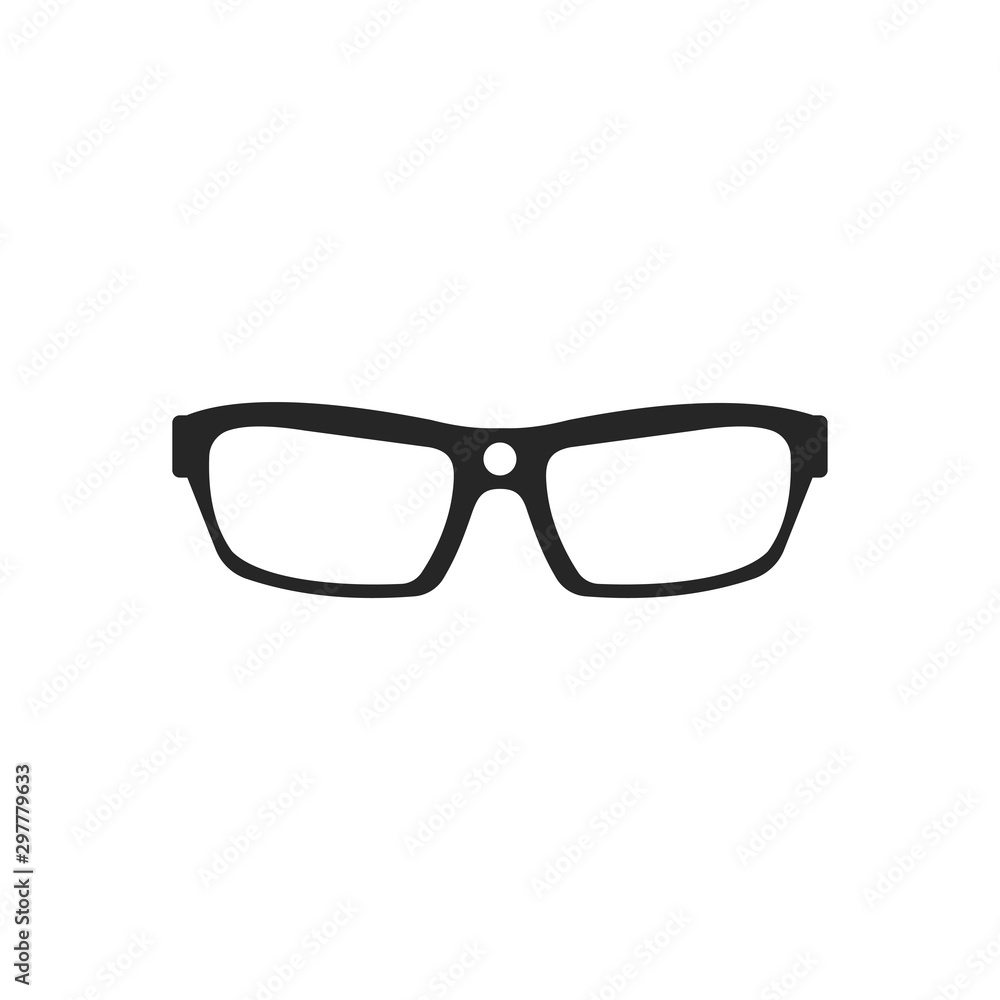 Fototapeta premium Glasses icon vector symbol illustration EPS 10