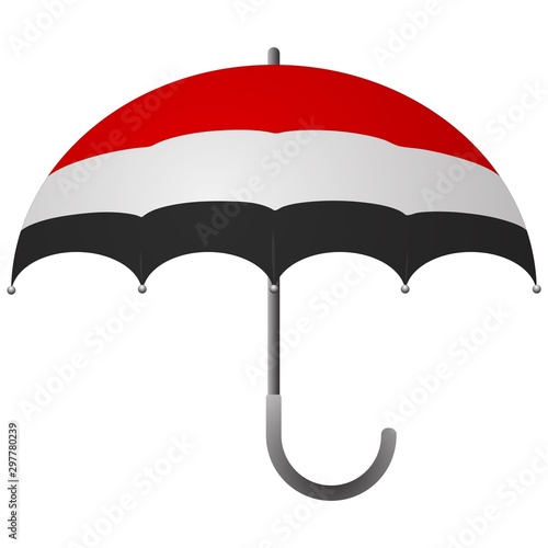 yemen flag umbrella
