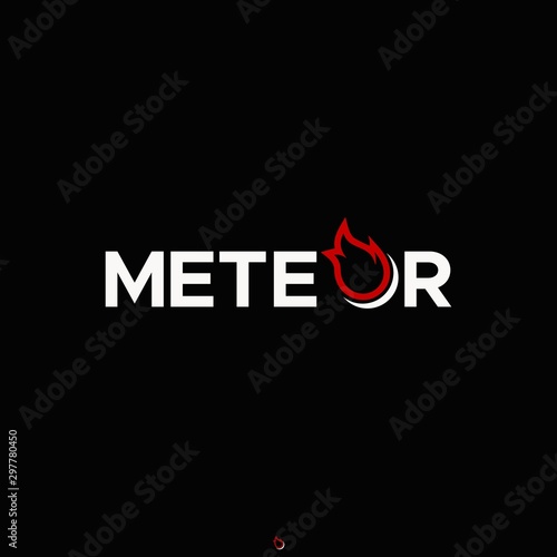 meteor logo design unique