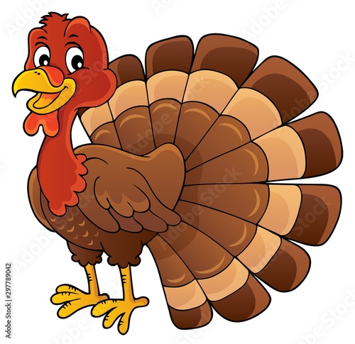 Turkey bird theme image 1