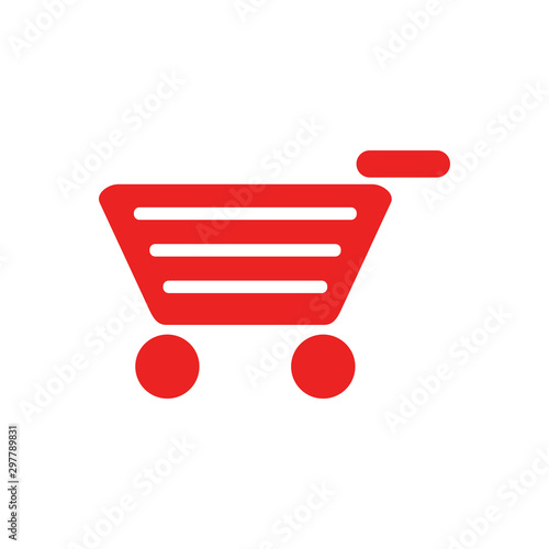 Warenkorb und Hintergrund