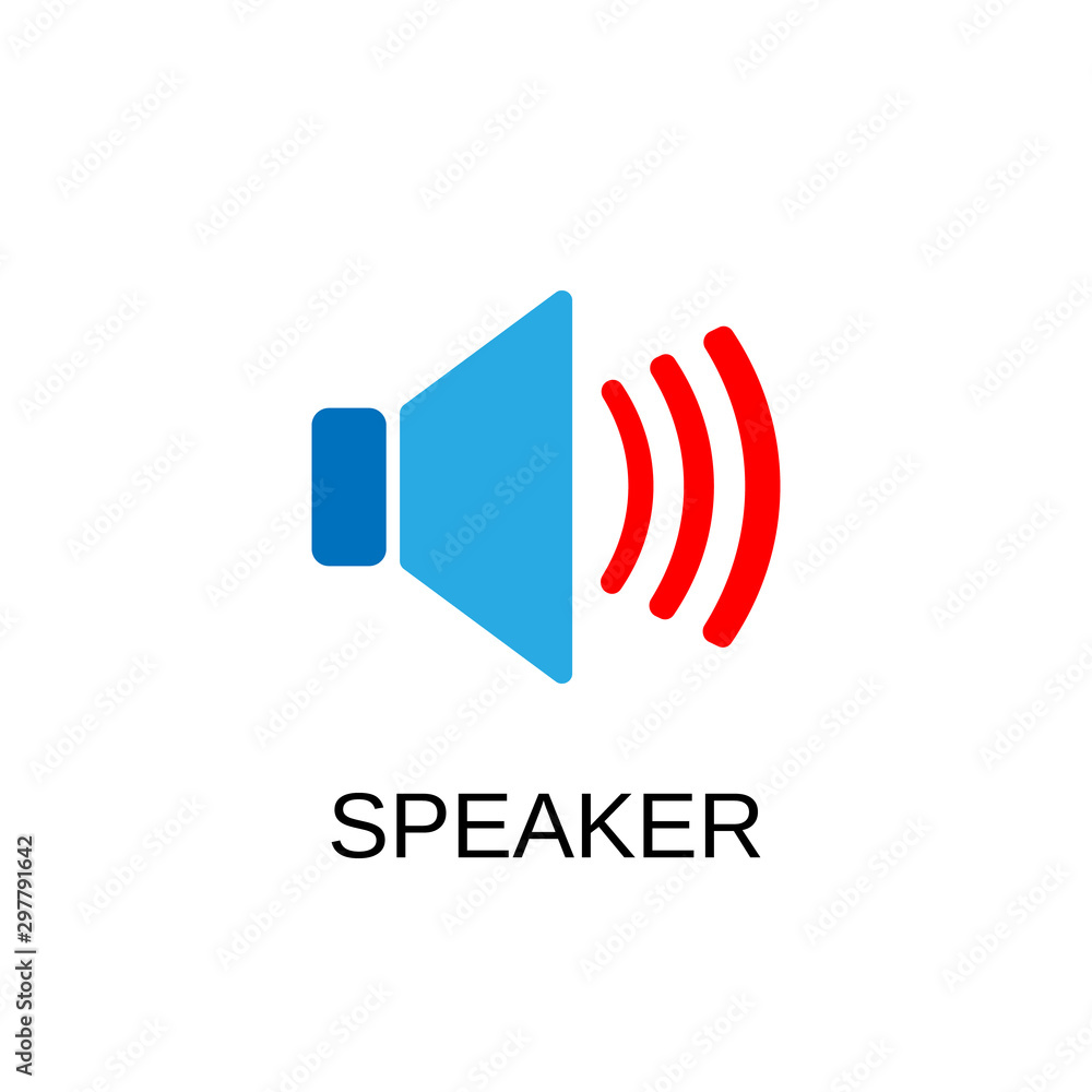 Speaker icon. Speaker symbol design. Stock - Vector illustration can be used for web. Speaker icon. Speaker symbol design. Stock - Vector illustration can be used for web.