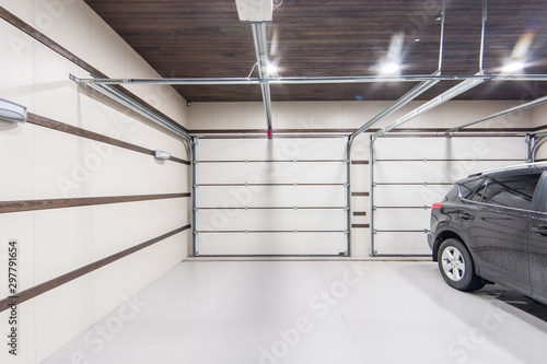 Russia, Moscow- May 29, 2019: interior bright modern car garage