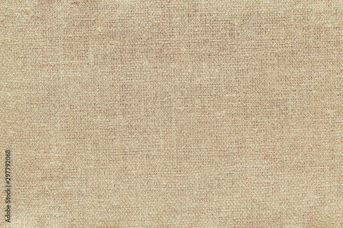 Natural linen material textile canvas texture background