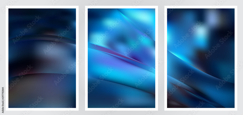 Set of abstract creative vector background design Set of abstract creative vector background design
